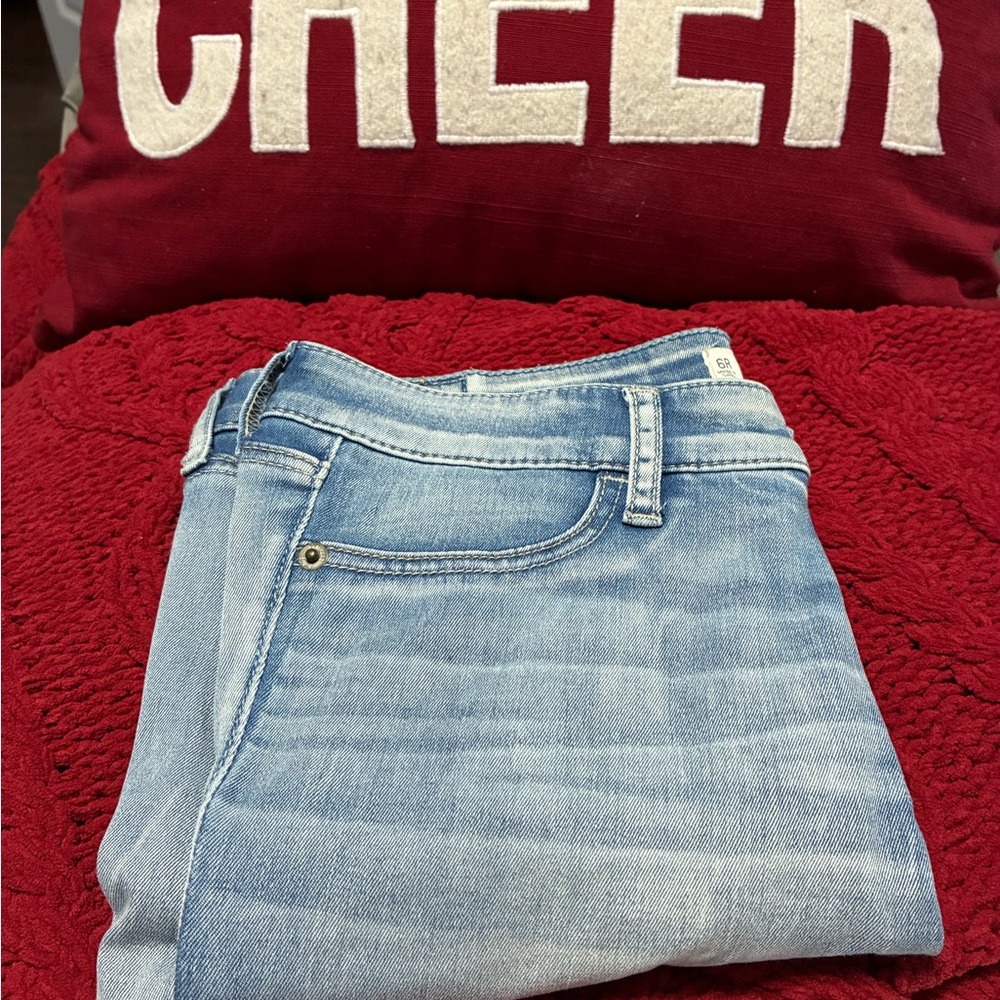 Abercrombie Light Blue Skinny Jeans
